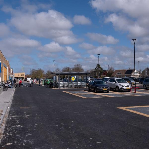 Infrastructuur winkelcentrum Kimswerda Harlingen | Noppert Beton