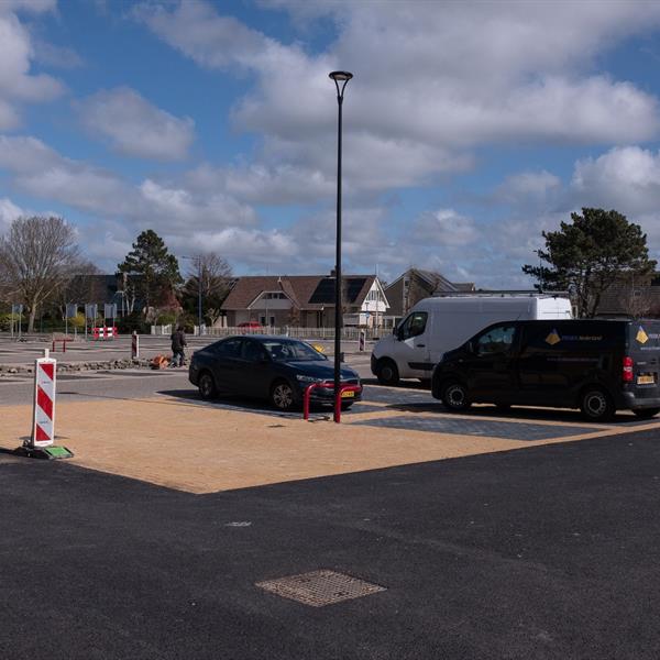 Infrastructuur winkelcentrum Kimswerda Harlingen | Noppert Beton