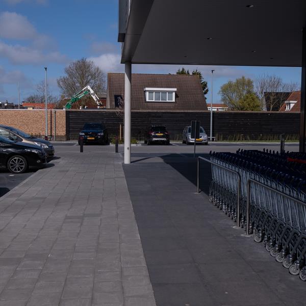Infra nieuwbouw Aldi Harlingen | Noppert Beton