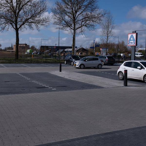 Infra nieuwbouw Aldi Harlingen | Noppert Beton