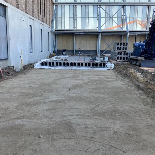 Bufferblock Politiebureau Oost Zeeburg | Noppert Beton