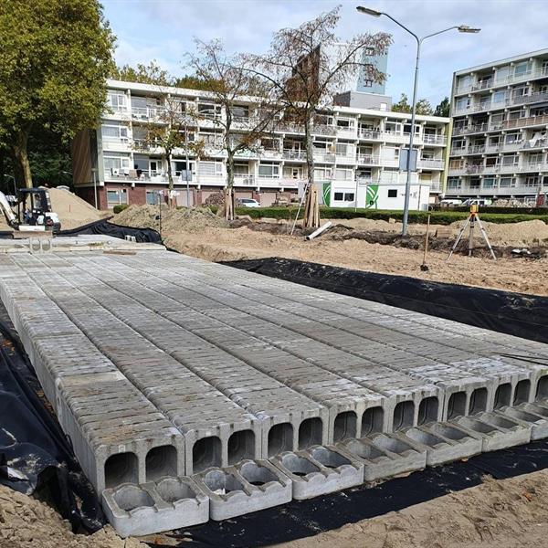 Waterberging Stratosfeerstraat Dordrecht | Noppert Beton