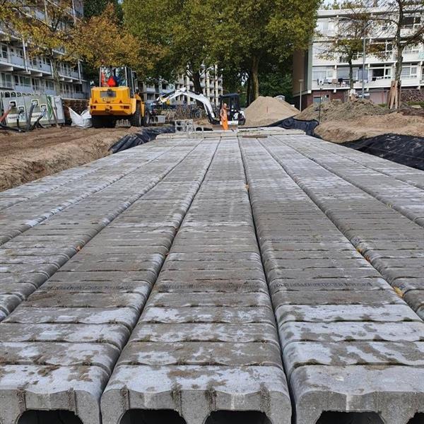 Waterberging Stratosfeerstraat Dordrecht | Noppert Beton