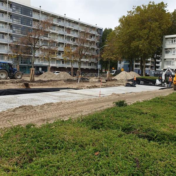 Waterberging Stratosfeerstraat Dordrecht | Noppert Beton
