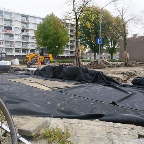 Waterberging Stratosfeerstraat Dordrecht | Noppert Beton