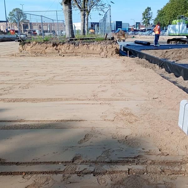 Waterberging Weijerparkeerplaats Boxmeer | Noppert Beton