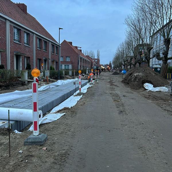 Salesianenlaan (Hoboken, Antwerpen): slim waterbeheer onder elke parkeerplaats | Noppert Beton