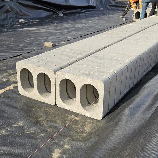 beDrain onder de Kompasstraat: waterberging als motor voor een groen en toekomstbestendig bedrijventerrein | Noppert Beton