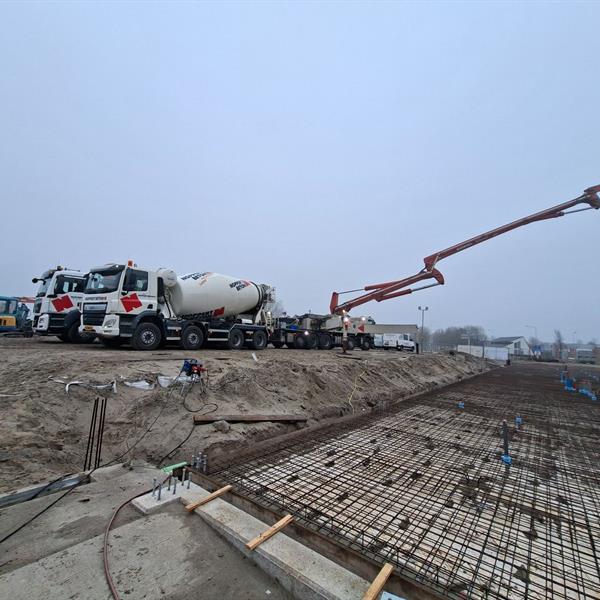 Nieuwbouwproject Sneek: winkelen en wonen slim gecombineerd | Noppert Beton