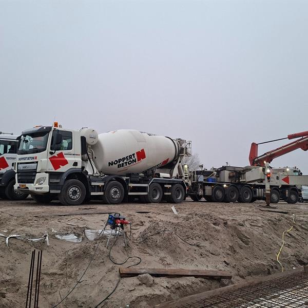 Nieuwbouwproject Sneek: winkelen en wonen slim gecombineerd | Noppert Beton