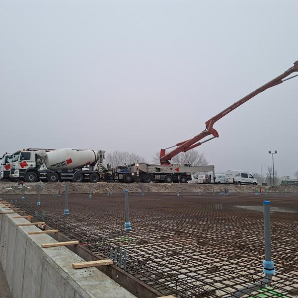 Nieuwbouwproject Sneek: winkelen en wonen slim gecombineerd | Noppert Beton