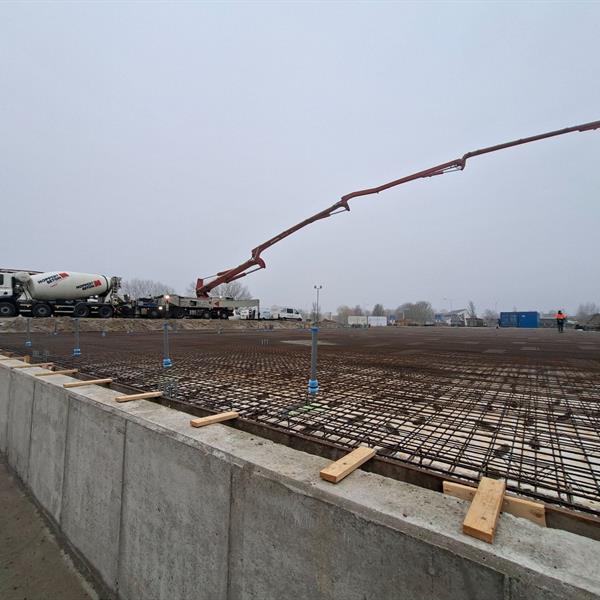 Nieuwbouwproject Sneek: winkelen en wonen slim gecombineerd | Noppert Beton