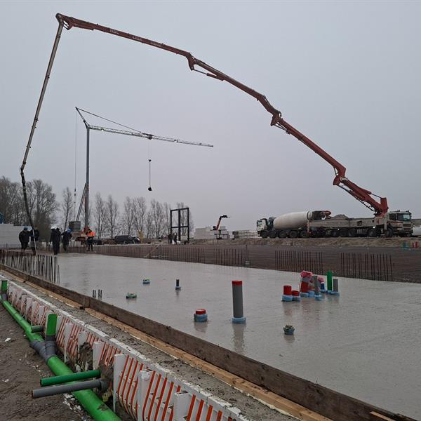 Nieuwbouwproject Sneek: winkelen en wonen slim gecombineerd | Noppert Beton