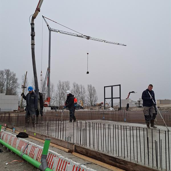 Nieuwbouwproject Sneek: winkelen en wonen slim gecombineerd | Noppert Beton