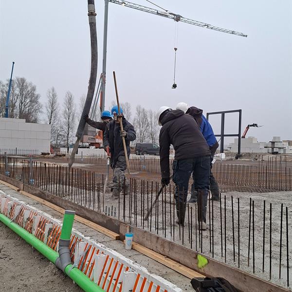 Nieuwbouwproject Sneek: winkelen en wonen slim gecombineerd | Noppert Beton