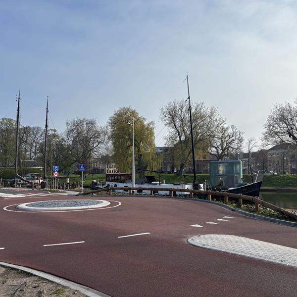 Herinrichting Westersingel Leeuwarden: van 50 km/u naar 30 km/u | Noppert Beton