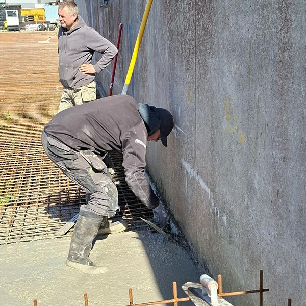 Groots stortwerk in Bolsward: 400 m3 in één dag | Noppert Beton