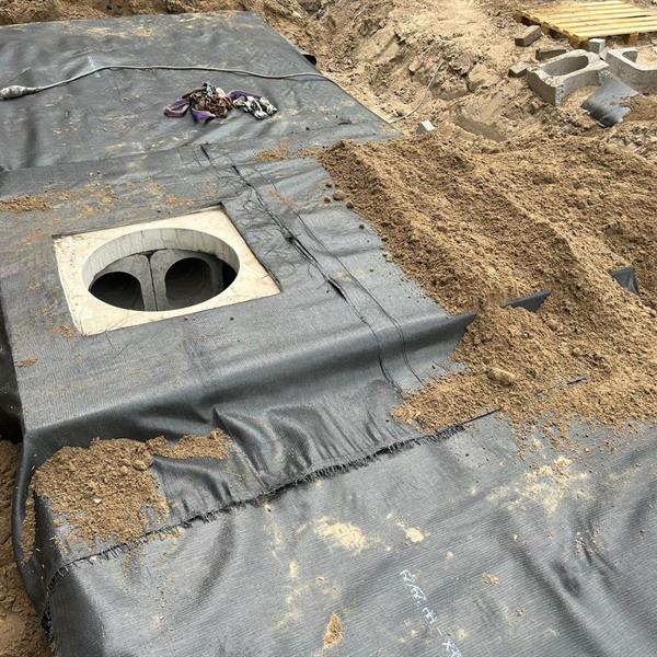 Waterberging onder het vernieuwde Ambachtsplein | Noppert Beton