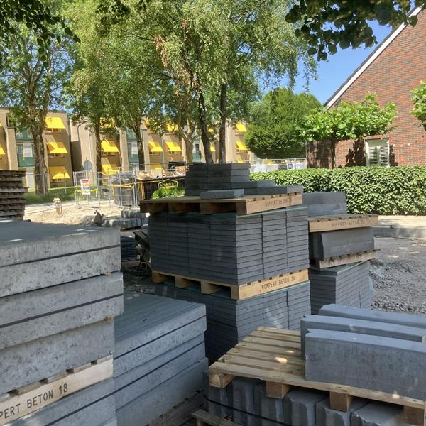 Vernieuwing in Harlingen: Reconstructie Gerrit Schuilstraat e.o. vordert gestaag | Noppert Beton