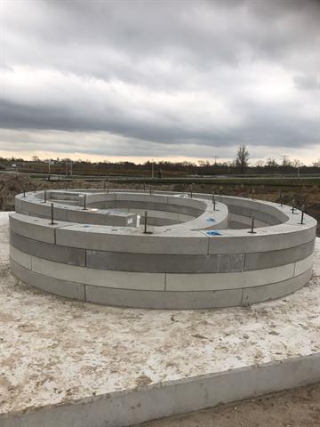 Uitkijken Over De As Vanaf Het Maaiveld Van De Ijstijd, Projecten