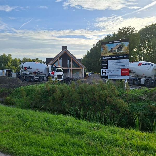 Betonmortel voor vrijstaande woning aan de Ublingaplantage | Noppert Beton