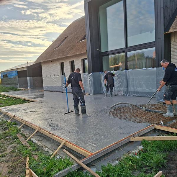 Betonmortel voor vrijstaande woning aan de Ublingaplantage | Noppert Beton