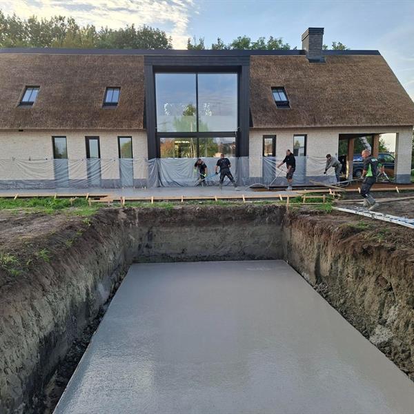 Betonmortel voor vrijstaande woning aan de Ublingaplantage | Noppert Beton