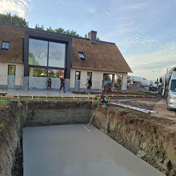 Betonmortel voor vrijstaande woning aan de Ublingaplantage | Noppert Beton