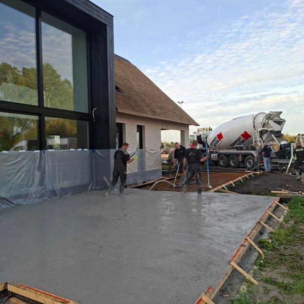 Betonmortel voor vrijstaande woning aan de Ublingaplantage | Noppert Beton