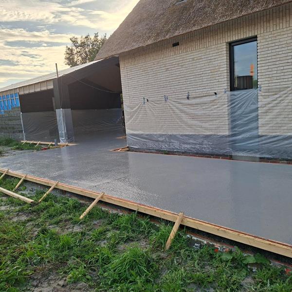 Betonmortel voor vrijstaande woning aan de Ublingaplantage | Noppert Beton