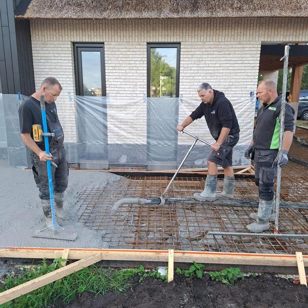 Betonmortel voor vrijstaande woning aan de Ublingaplantage | Noppert Beton