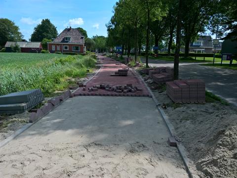 Aanleg fietspad Harkstede | Noppert Beton