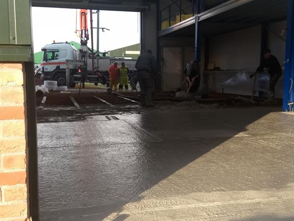 Bedrijfsloods Havenweg Vlieland | Noppert Beton