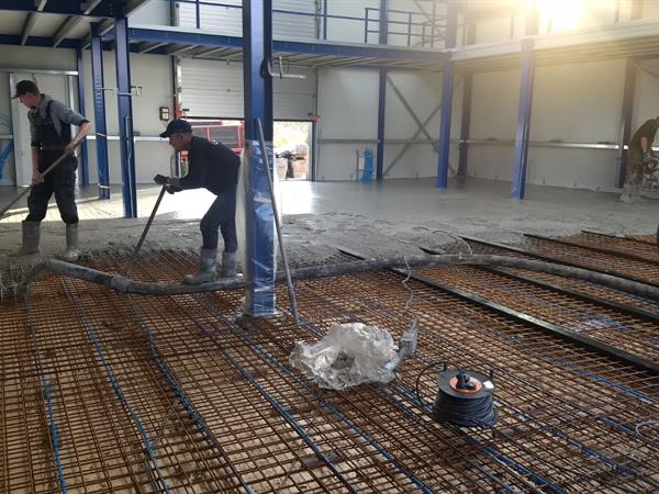 Bedrijfsloods Havenweg Vlieland | Noppert Beton