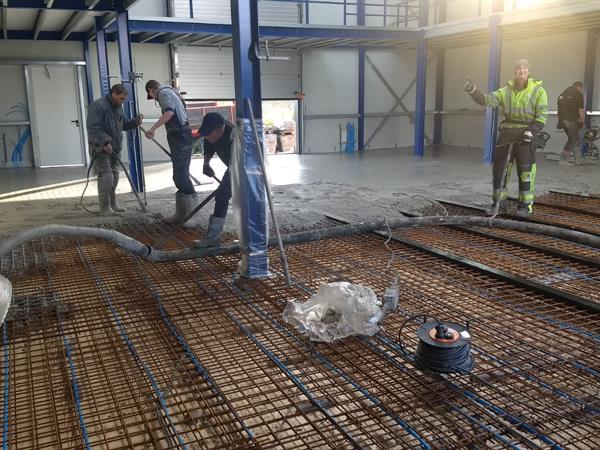 Bedrijfsloods Havenweg Vlieland | Noppert Beton