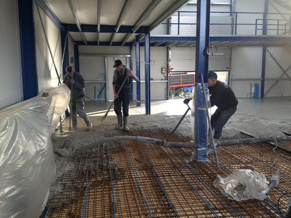 Bedrijfsloods Havenweg Vlieland | Noppert Beton