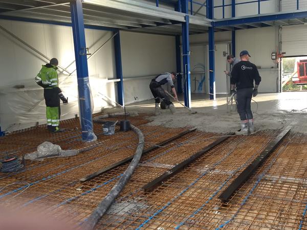 Bedrijfsloods Havenweg Vlieland | Noppert Beton