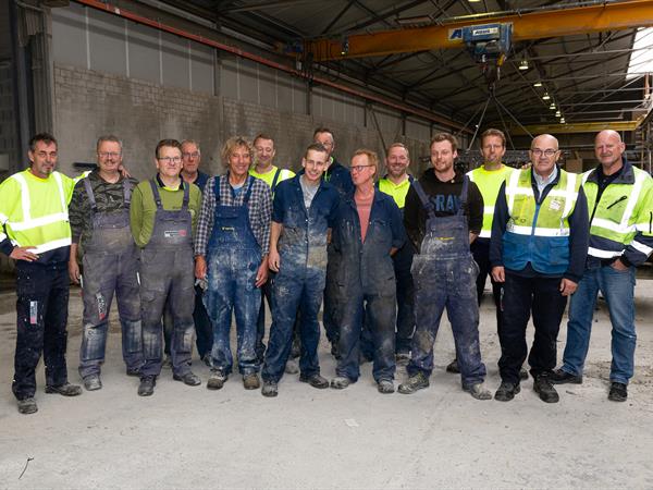 Siep Eppenga met vervroegd pensioen | Noppert Beton