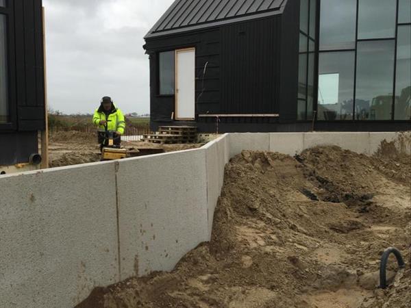 Keerwanden op Texel | Noppert Beton
