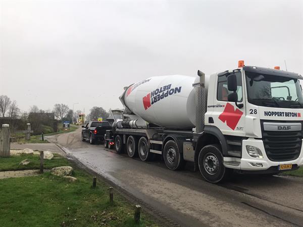 Betonstorten op de Burd in Grou | Noppert Beton