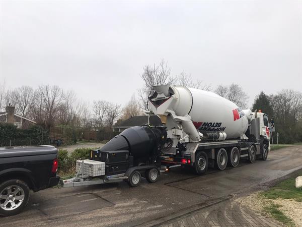 Betonstorten op de Burd in Grou | Noppert Beton