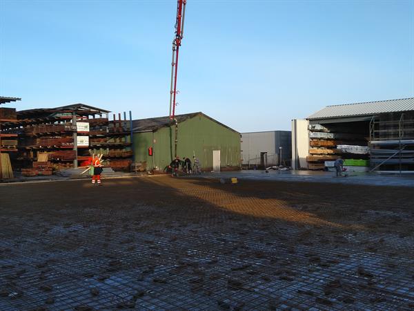 Betonstort de Houtboer Drachten | Noppert Beton