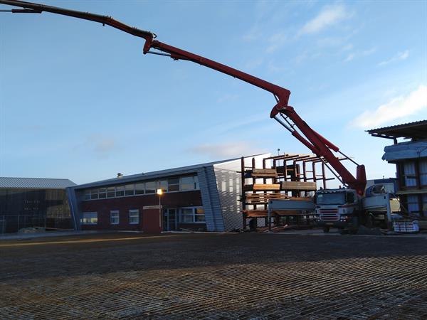 Betonstort de Houtboer Drachten | Noppert Beton